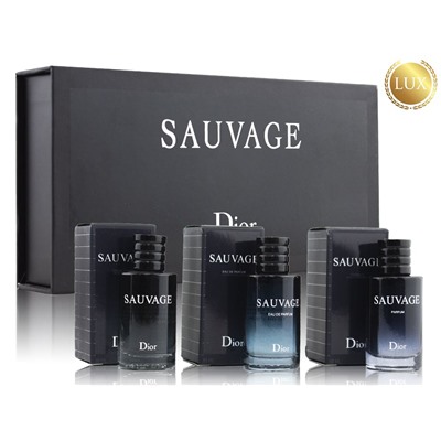 Подарочный набор Dior Sauvage, 3x10мл