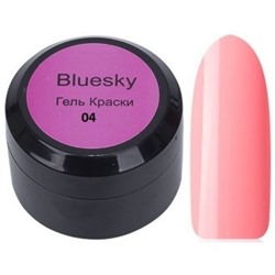 Bluesky Гель-краска для ногтей / Classic 04, розово-персиковый, 8 мл