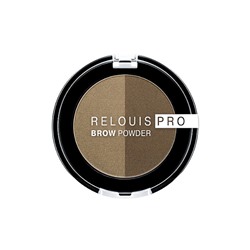 Релуи тени для бровей RELOUIS PRO Brow Powder тон 01 Blond/6