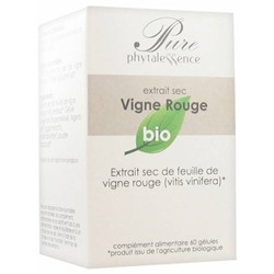 Phytalessence Pure Vigne Rouge Bio 60 G?lules