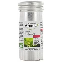 Le Comptoir Aroma Huile Essentielle Thym ? Thujanol (Thymus vulgaris) Bio 5 ml
