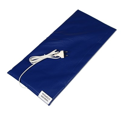 Электроподогревательный коврик для рассады, 52 × 25 × 1.5 см, цвет МИКС
