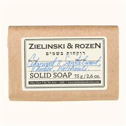 Парфюмированное мыло Zielinski & Rozen Cedarwood & Sandalwood & Amber, Patchouli 75гр