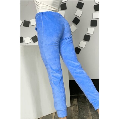 Женские брюки 8033 Голубой
