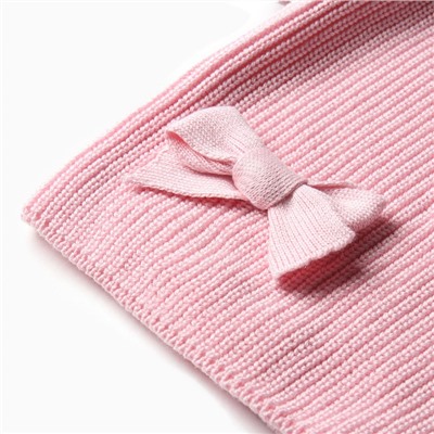 Свитер вязаный для девочки MINAKU, цвет розовый, рост 80-86 см
