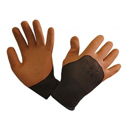 Нейлоновые перчатки с двойным покрытием из вспененного латекса (упаковка 12пар)