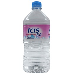Негазированная природная минеральная вода Icis 8.0 Lotte, Корея, 1 л