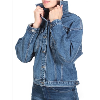 850 BLUE Куртка джинсовая женская (100% хлопок)