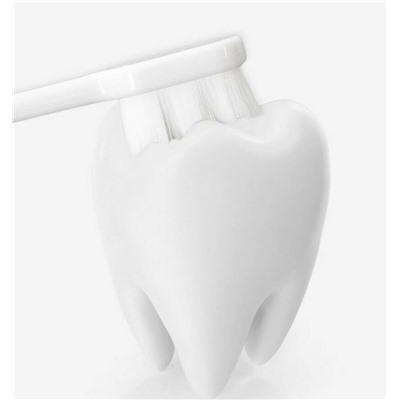 Nano - щетка зубная с ультратонкими щетинками для чувствительных зубов и десен / БЕЛЫЙ