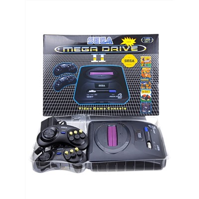 Игровая приставка Сега Sega Mega Drive 2 с 2 джойстиками