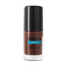 Domix Green Professional Лак для ногтей, коричневый, 6 мл