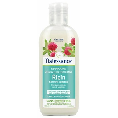 Natessance Shampoing R?parateur Fortifiant Ricin 100 ml