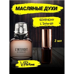 Linterdit givenchy духи масляные живанши (3 мл)