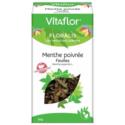 Vitaflor Feuilles de Menthe Poivr?e 50 g