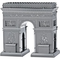 Объемная металлическая 3D модель   Arc de Triomphe  арт.K0020/B21108