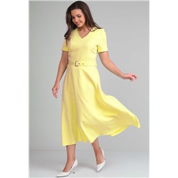 Платье Lady Line 547 св. желтый