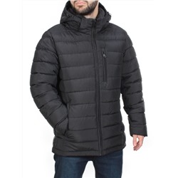 4017 BLACK Куртка мужская зимняя ROMADA (200 гр. холлофайбер)