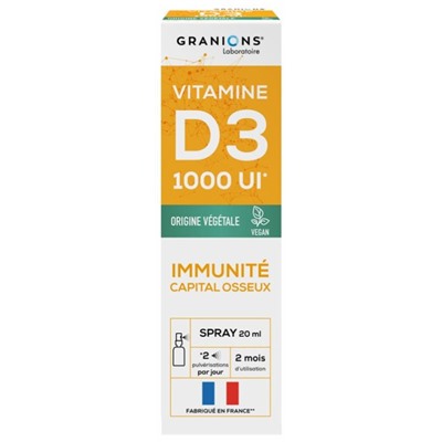 Granions Vitamine D3 1000 UI Spray 20 ml