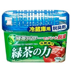 Поглотитель неприятных запахов для общего отделения холодильника с экстрактом зеленого чая Kokubo, 150 г Акция
