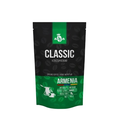 Кофе молотый ARQA Армения (классический) 100гр