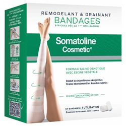 Somatoline Cosmetic Remodelant and Drainant Kit 2 Bandages