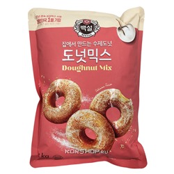 Сухая смесь для приготовления донатов (пончиков) Beksul, Корея, 1 кг, Срок до 26.10.2023.Распродажа