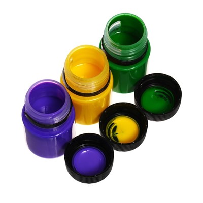 Набор красок по стеклу и керамике Decola, 12 цветов х 20 мл, 4041114