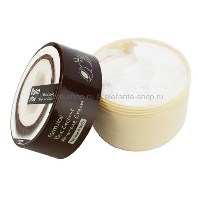 Крем FarmStay Real Coconut All in One Cream for Body and Face 300ml (125)