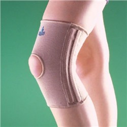 Бандаж на коленный сустав (наколенник) укороченный, полужесткий 2233, OPPO