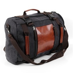 Текстильная сумка-рюкзак А42 Черный