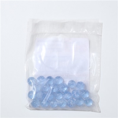 Стеклянные шарики (эрклез) "Рецепты Дедушки Никиты", фр 20 мм, Голубые, 0,25 кг