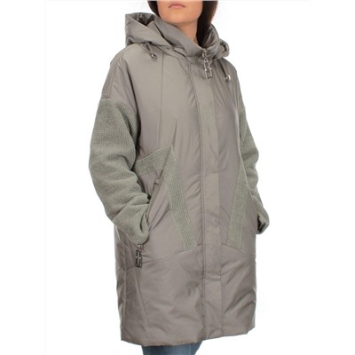 M-6059 OLIVE Куртка демисезонная женская (синтепон 100 гр.)