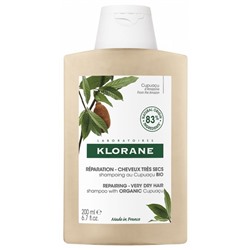 Klorane R?paration - Cheveux Tr?s Secs Shampoing au Cupua?u Bio 200 ml