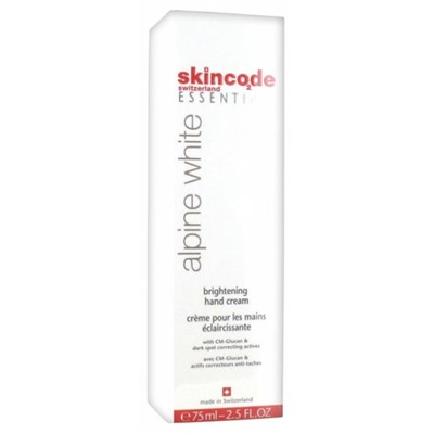 Skincode Essentials Alpine White Cr?me Pour Les Mains ?claircissante 75 ml