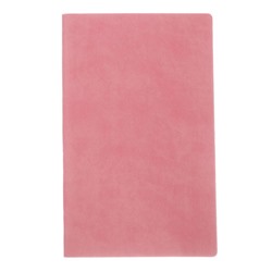 Еженедельник недатированный А5, 64 листа, на сшивке, интегральная обложка из искусственной кожи, розовый, МИКС