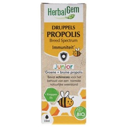 HerbalGem Gouttes Propolis Junior Bio 15 ml