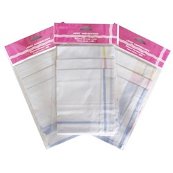 Набор женских носовых платков в пакете ЭТНИКА, Арт.45678(3), 30х30, 3шт х/б