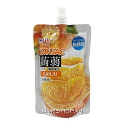 Желе питьевое с конняку со вкусом апельсина 16Kcal Blike, Китай, 160 г Акция