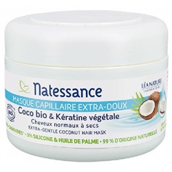 Natessance Masque Capillaire Extra-Doux Coco-Bio and K?ratine V?g?tale 200 ml