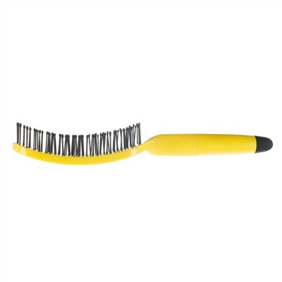 Dewal Щетка для укладки волос продувная / Banana BNN86, желтый