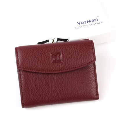 Маленький женский кожаный кошелек VerMari 410-1501С Д.Ред