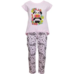 Пижама для девочки с коротким рукавом ПК-66