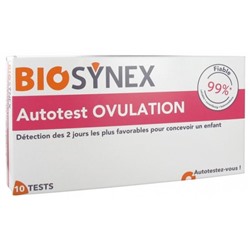 Biosynex 10 Tests d Ovulation