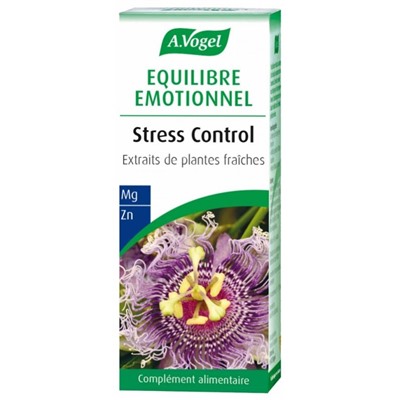 A.Vogel Stress Control ?quilibre ?motionnel Extraits de Plantes Fra?ches 30 Comprim?s