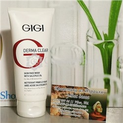 GiGi Derma Clear Skin Face Wash with Salicylic 2%/ Мусс-гель с салициловой кислотой 2% 180 мл