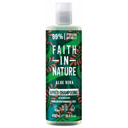 Faith In Nature Apr?s-Shampoing ? l Aloe Vera pour Cheveux Normaux ? Secs 400 ml