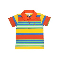 216165 Рубашка-поло кор.рукав д.мал. оранжевый