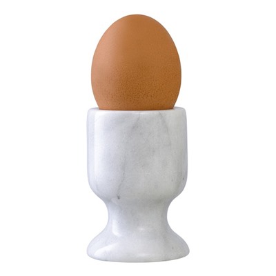 Набор подставок для яиц Liberty Jones Marm, белый мрамор, размер 5х7.4 см, 2 шт