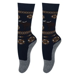Гольфы детские махровые Bony Socks (309) темно-синий