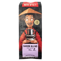 Молотый кофе Saigon Blend Mr.Viet, Вьетнам, 200 г Акция